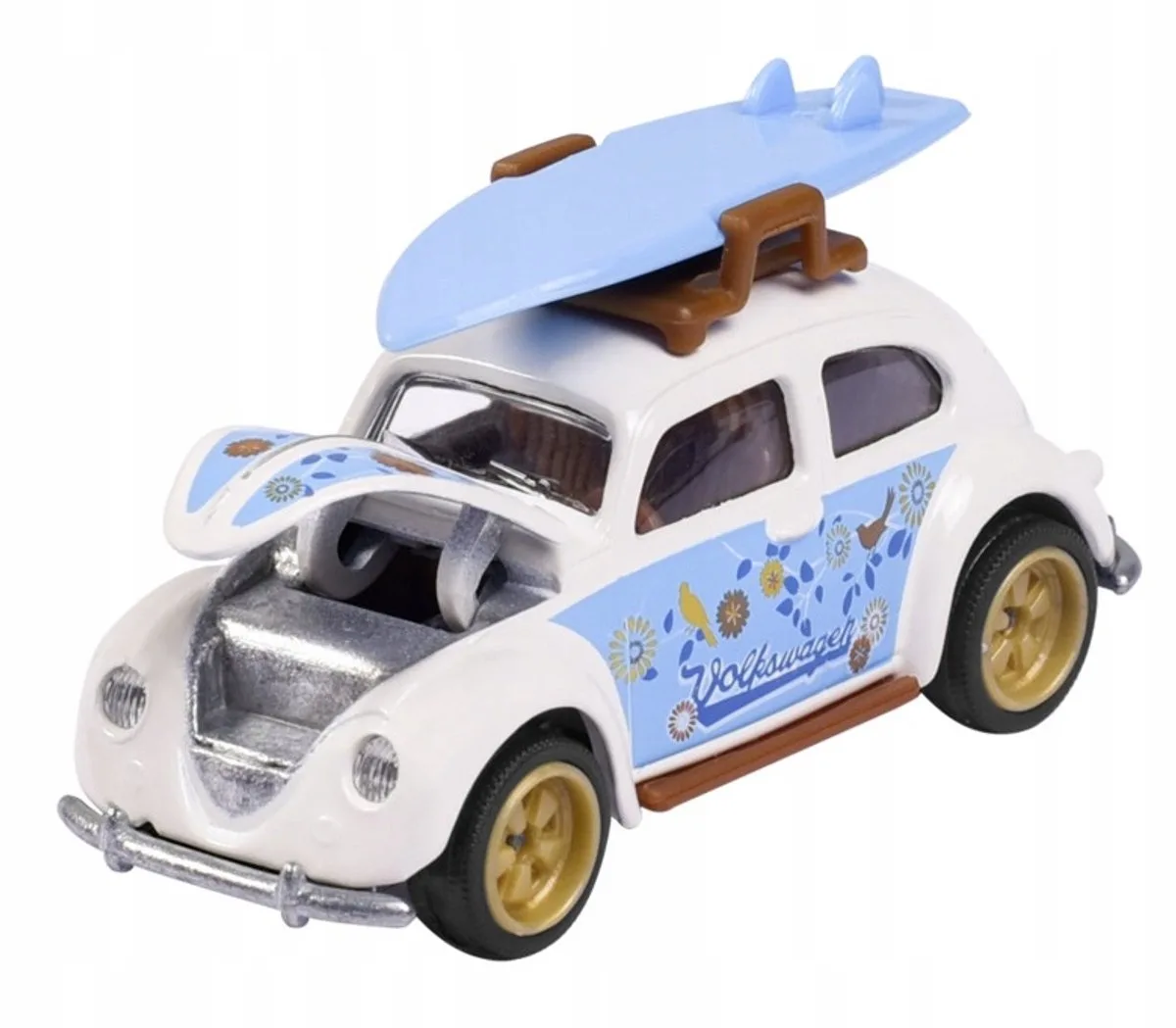 Deluxe Volkswagen Kever 1:64 Metaal Nieuw de Majorette en Blanc – photo du produit