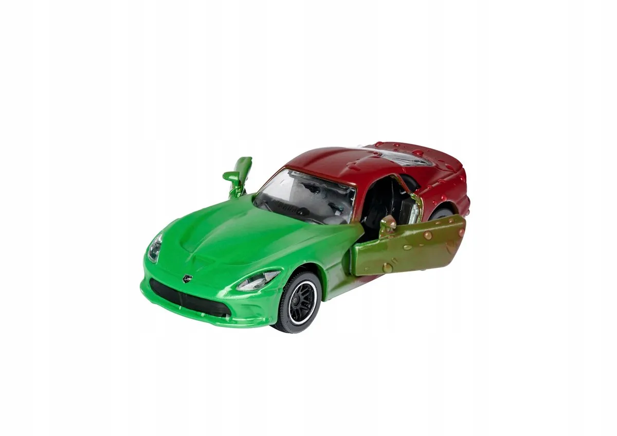 Dodge SRT Viper Color Changer Metal Schaal 1:64 de Majorette en Vert – photo du produit