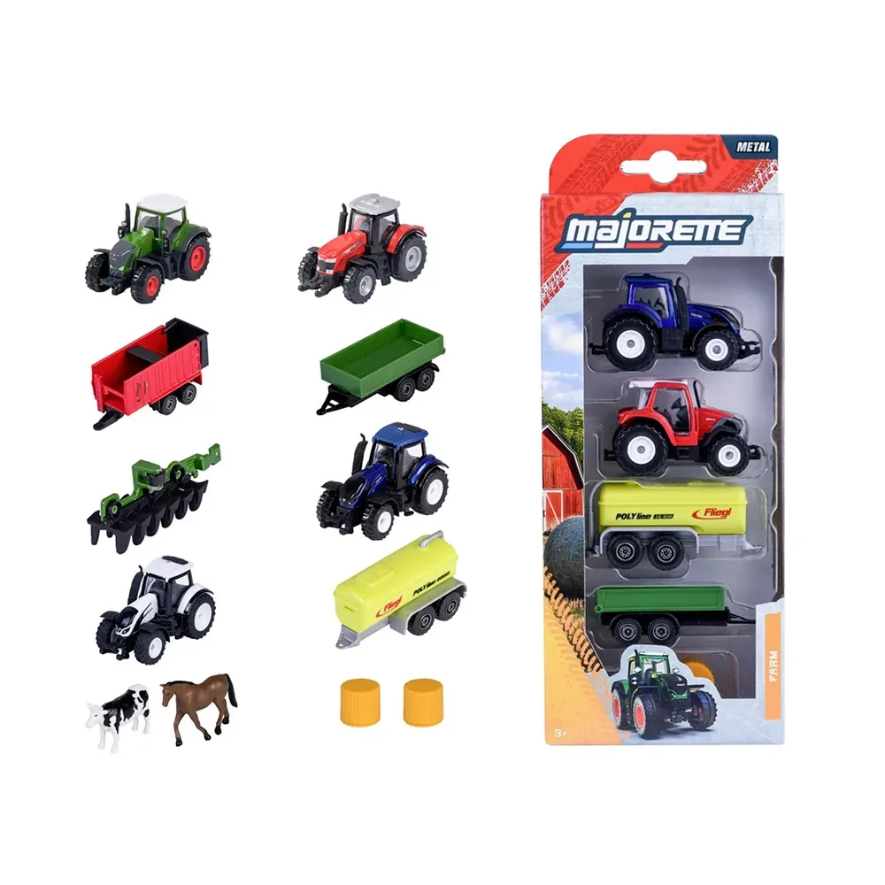 Farm Set 8503004000 Tractor van Majorette – productfoto