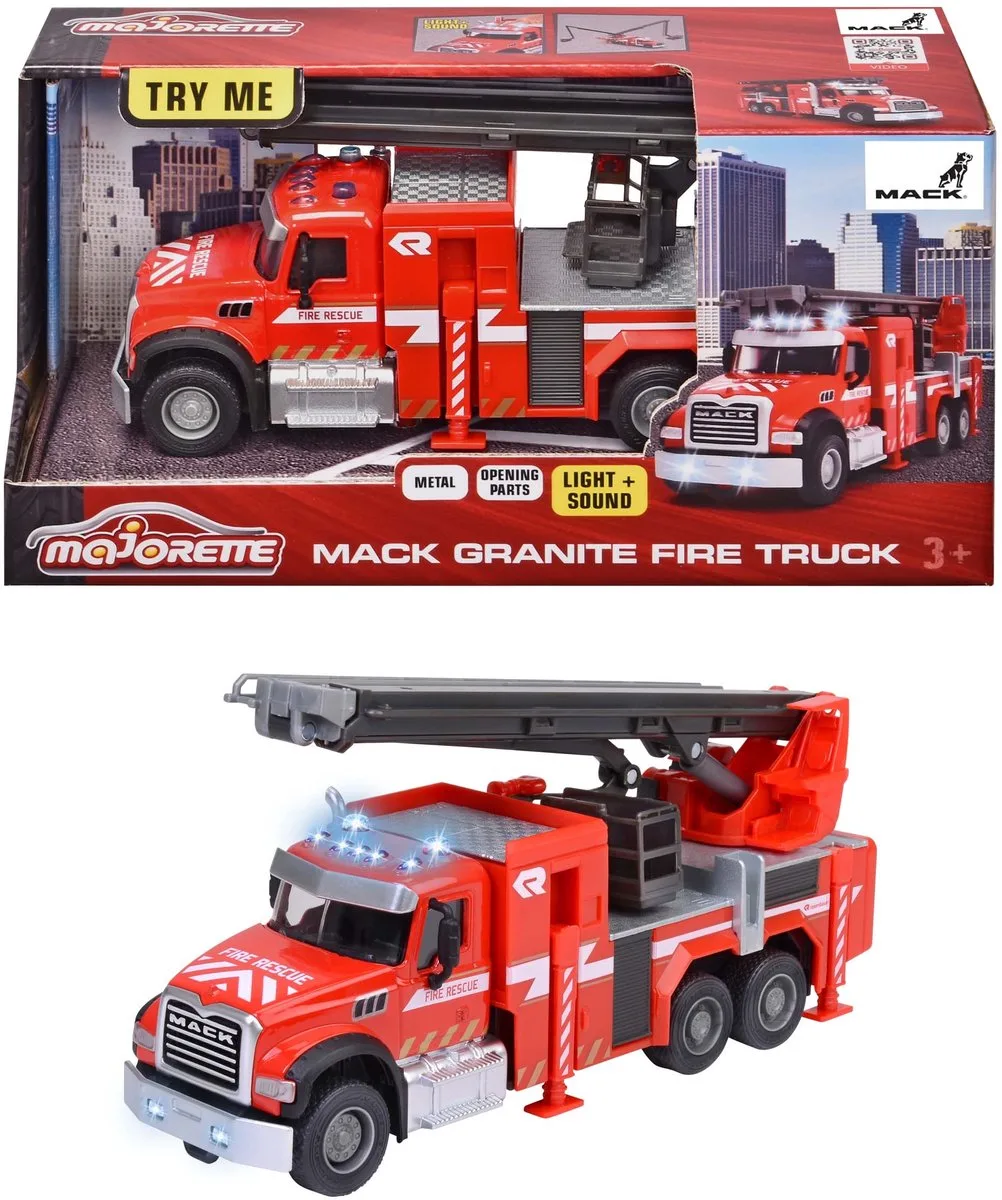 Mack Granite Fire Truck by Majorette in Diverse kleuren – product photo
