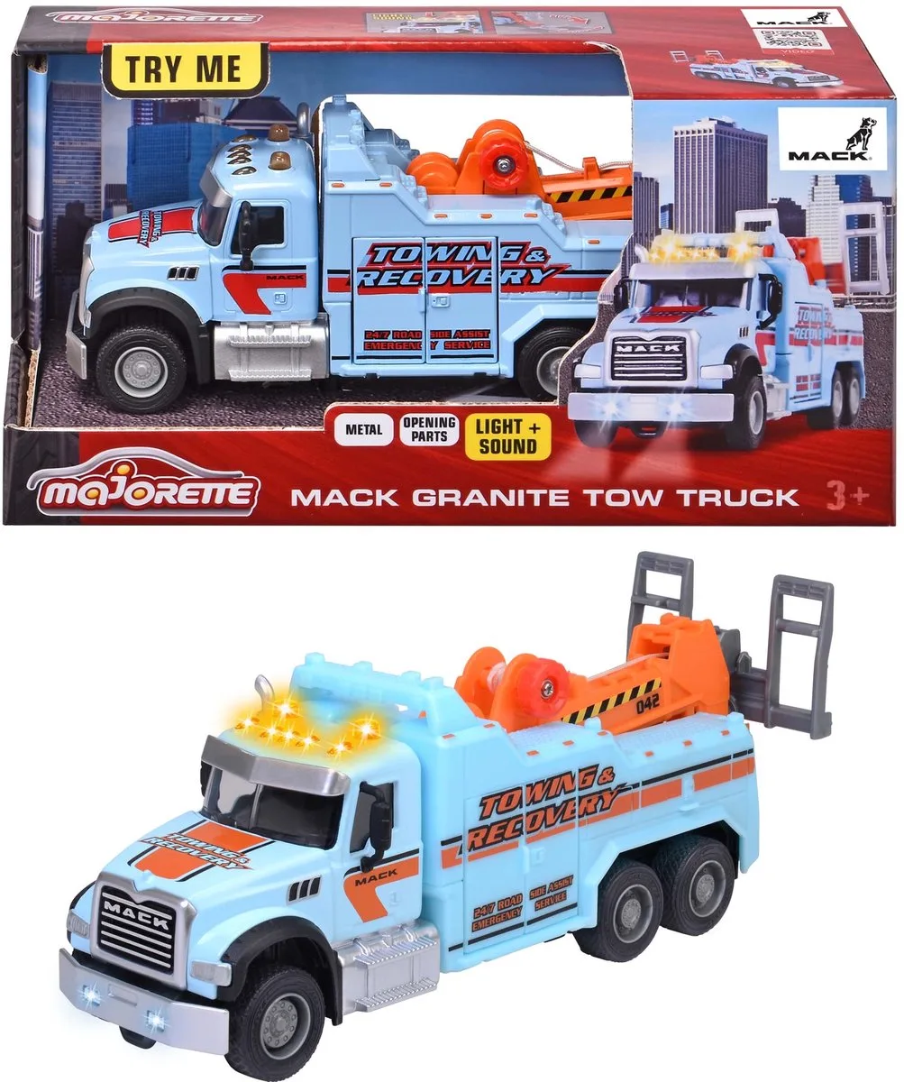 Mack Granite Tow Truck by Majorette in Diverse kleuren – product photo