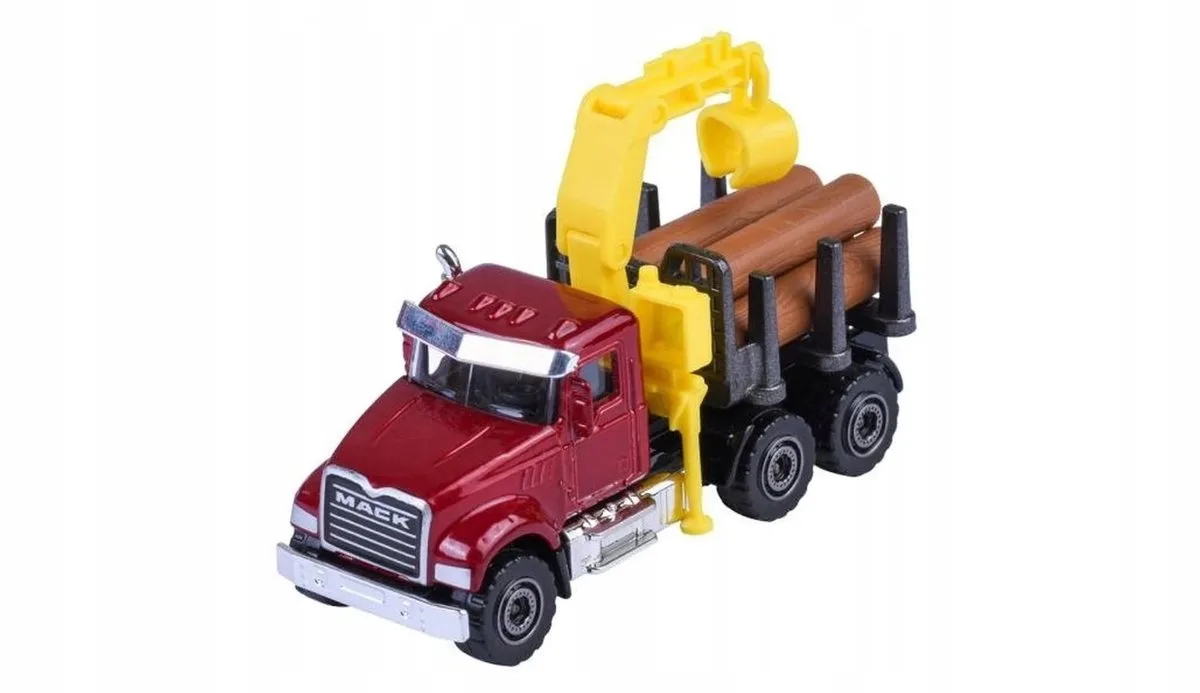 Mack Granite Vrachtwagen - Metaal, Rood, Nieuw Model van Majorette – productfoto