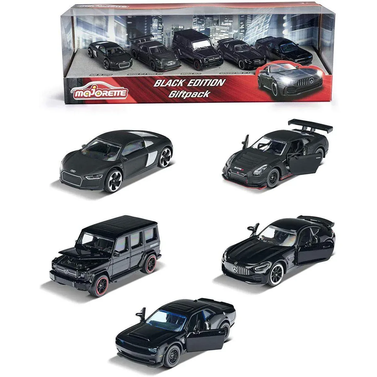 Majorette 212053174 Black Edition 5 Pieces Giftpack fra Majorette – produktbillede