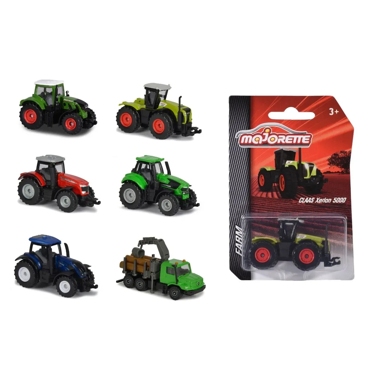 MAJORETTE 212057400 Farm Fahrzeuge - sortiert fra Majorette – produktbillede
