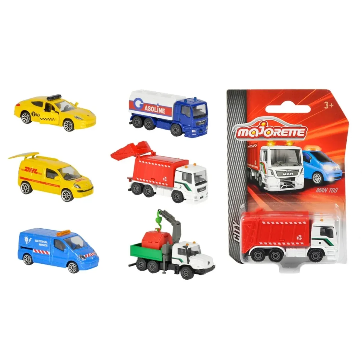 MAJORETTE 212057500 City Fahrzeuge - sortiert från Majorette – produktbild