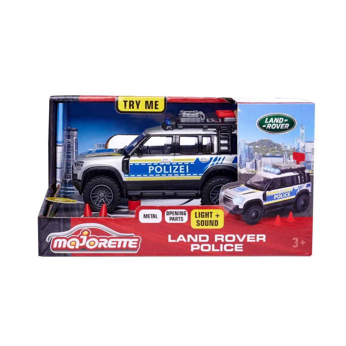MAJORETTE 213712000 Land Rover Police fra Majorette – produktbillede