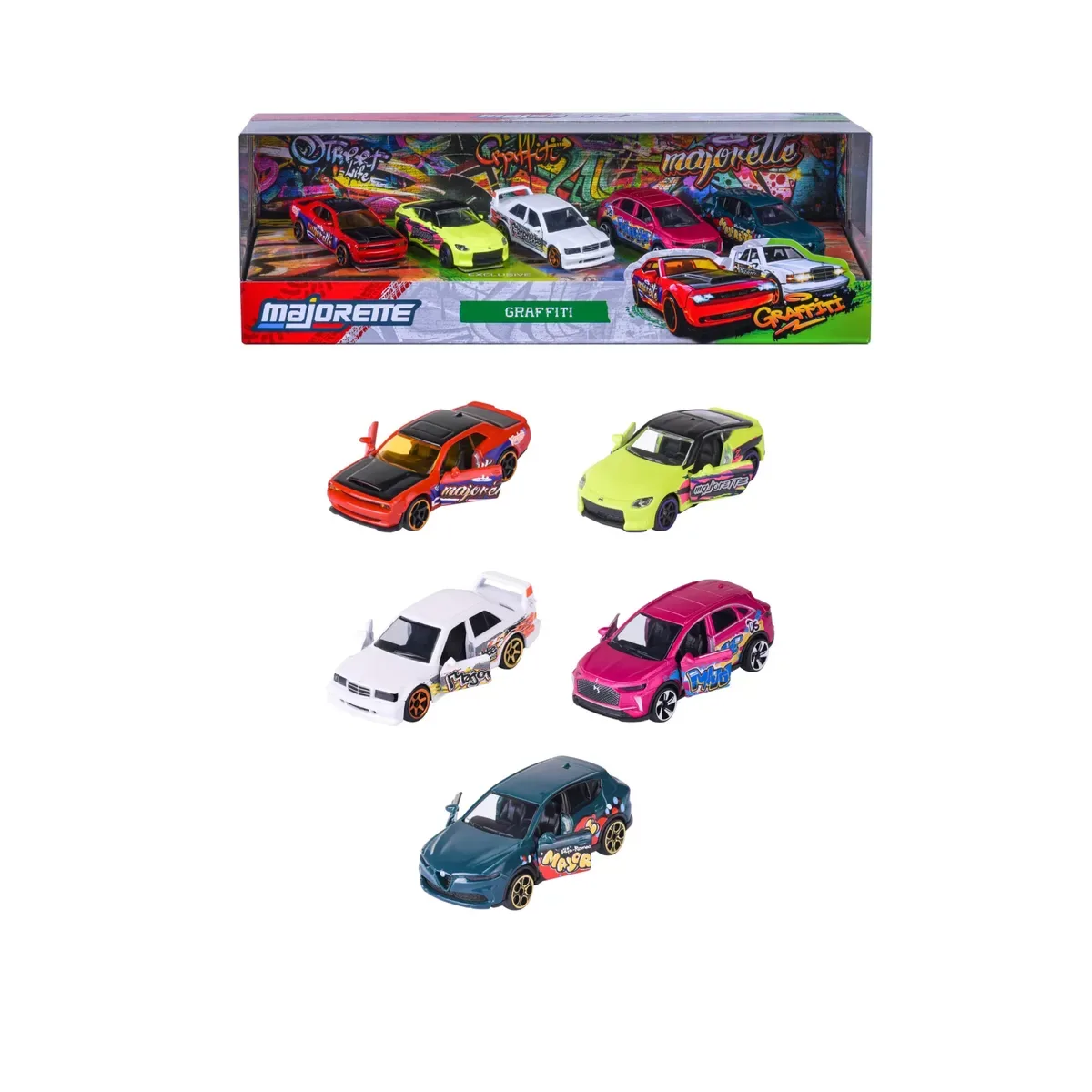 Majorette 8504105001 Graffiti 5 Pieces Giftpack fra Majorette – produktbillede