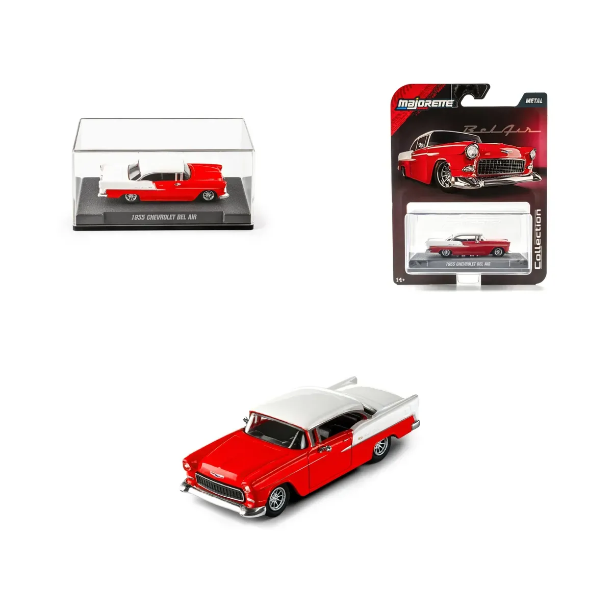 MAJORETTE 8505001013 Collection 1955 Chevrolet Bel Air van Majorette – productfoto