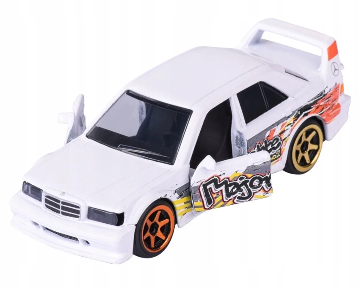 Mercedes-Benz 190 E 2.5-16 Evo II Limited Edition 1:64 de Majorette en Blanc – photo du produit
