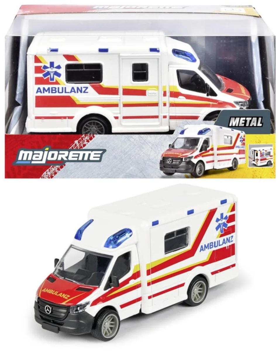 Mercedes-Benz Sprinter Ambulance de Majorette en Multicolore – photo du produit