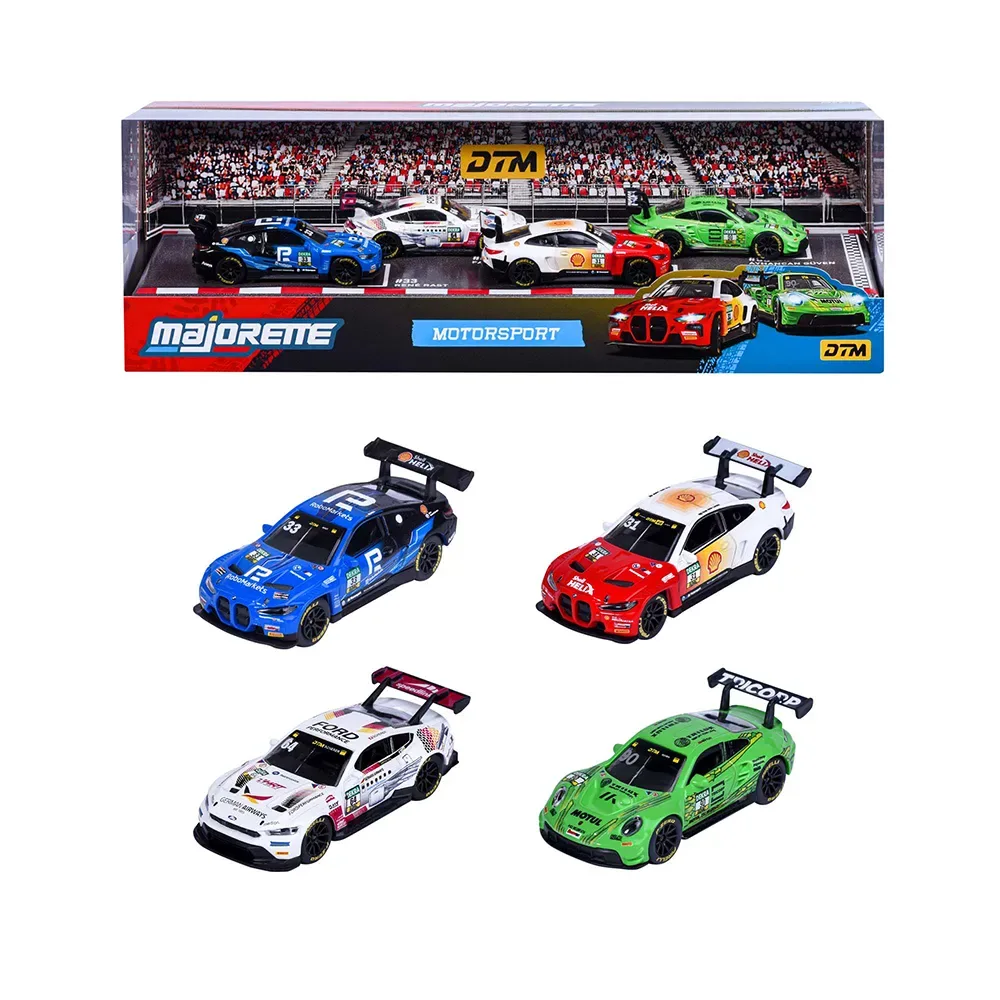 Motorsport Dtm Giftpack Auto 4 Eenheden von Majorette – Produktfoto