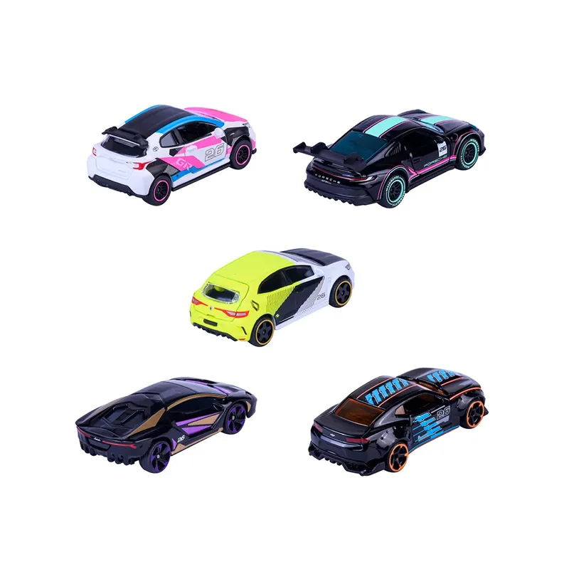 Neon Racer 5 Pieces (8504105004) Auto by Majorette – product photo 5 of 5