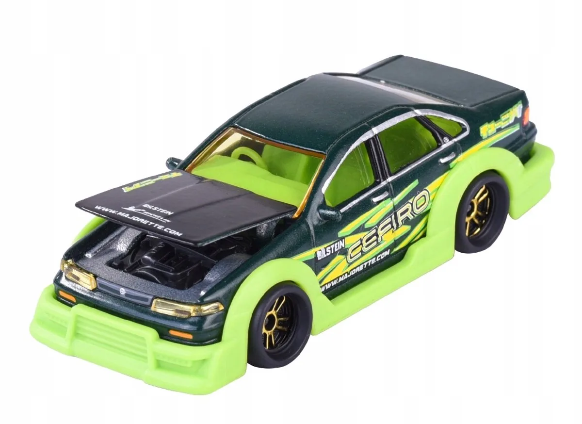 Nissan Cefiro A31 Japan Series 1:64 Metaal van Majorette in Groen – productfoto