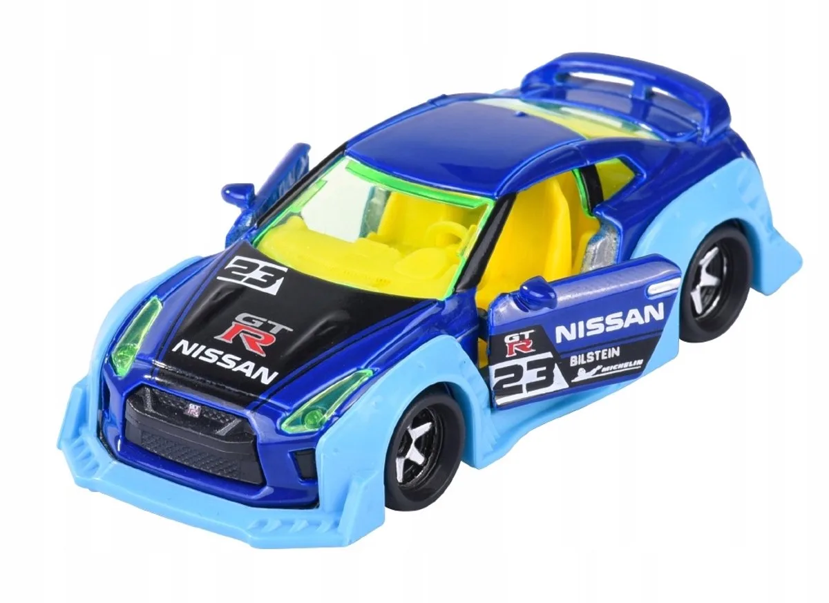 Nissan GT-R 1:64 Japan-serie metalen model de Majorette en Bleu – photo du produit