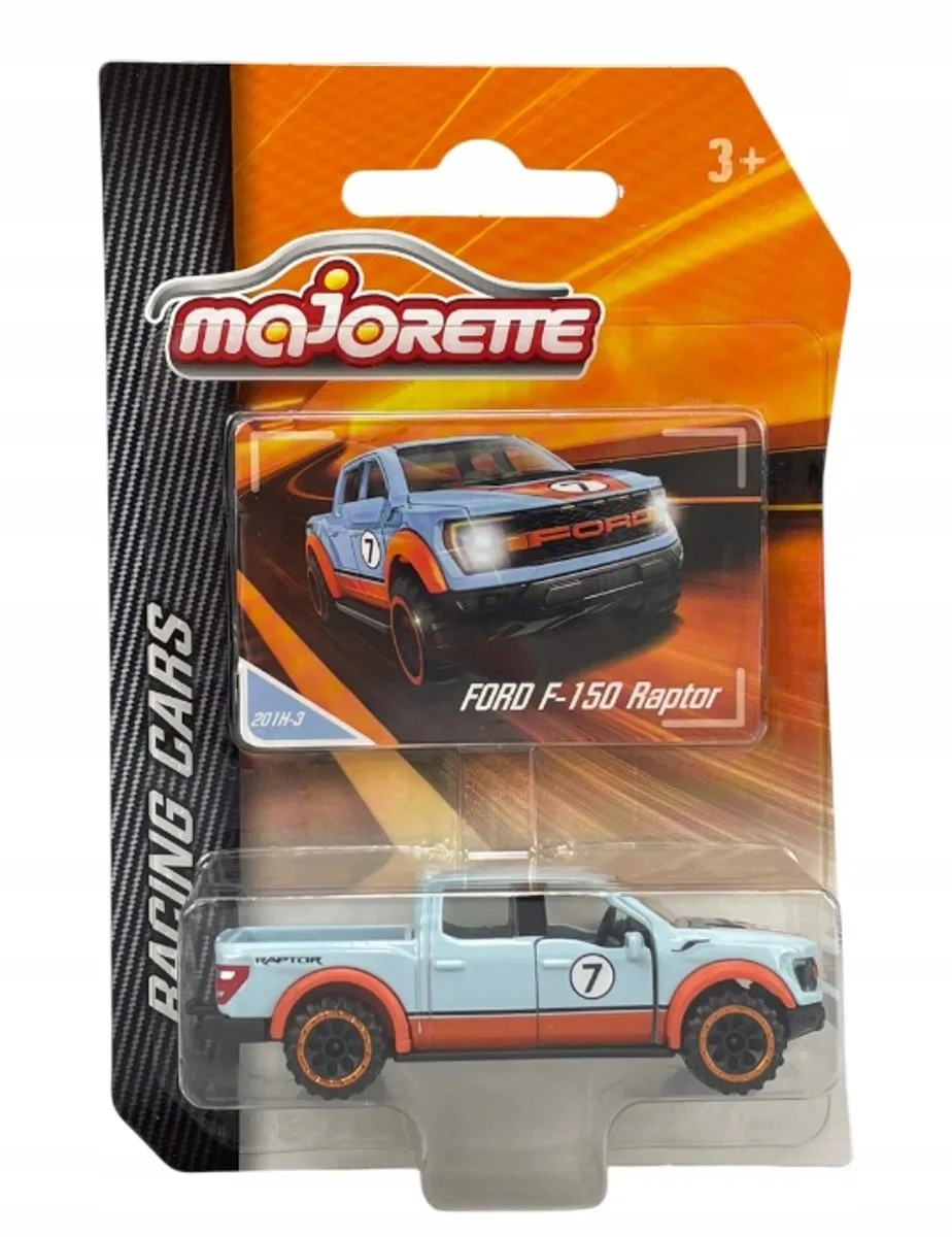Racing Ford F-150 Raptor Metaal 1:74 Nieuw de Majorette en Bleu – photo du produit