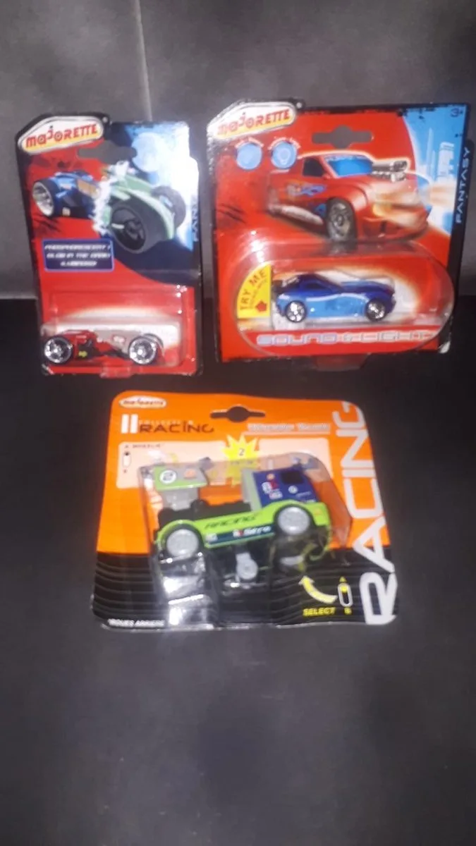 Racing Set auto's, 3 stuks von Majorette in Bonte – Produktfoto