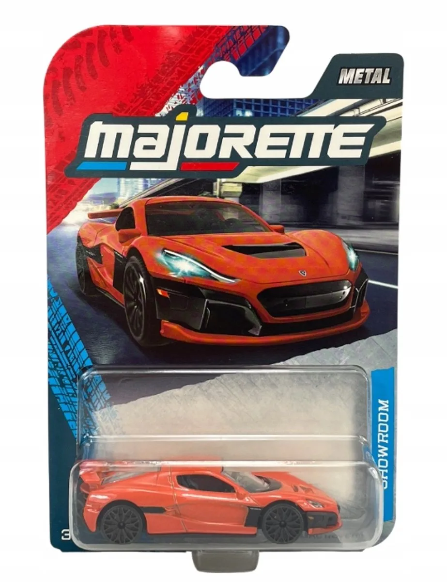 Rimac Nevera 1:64 Metaal Nieuw model de Majorette en Rouge – photo du produit