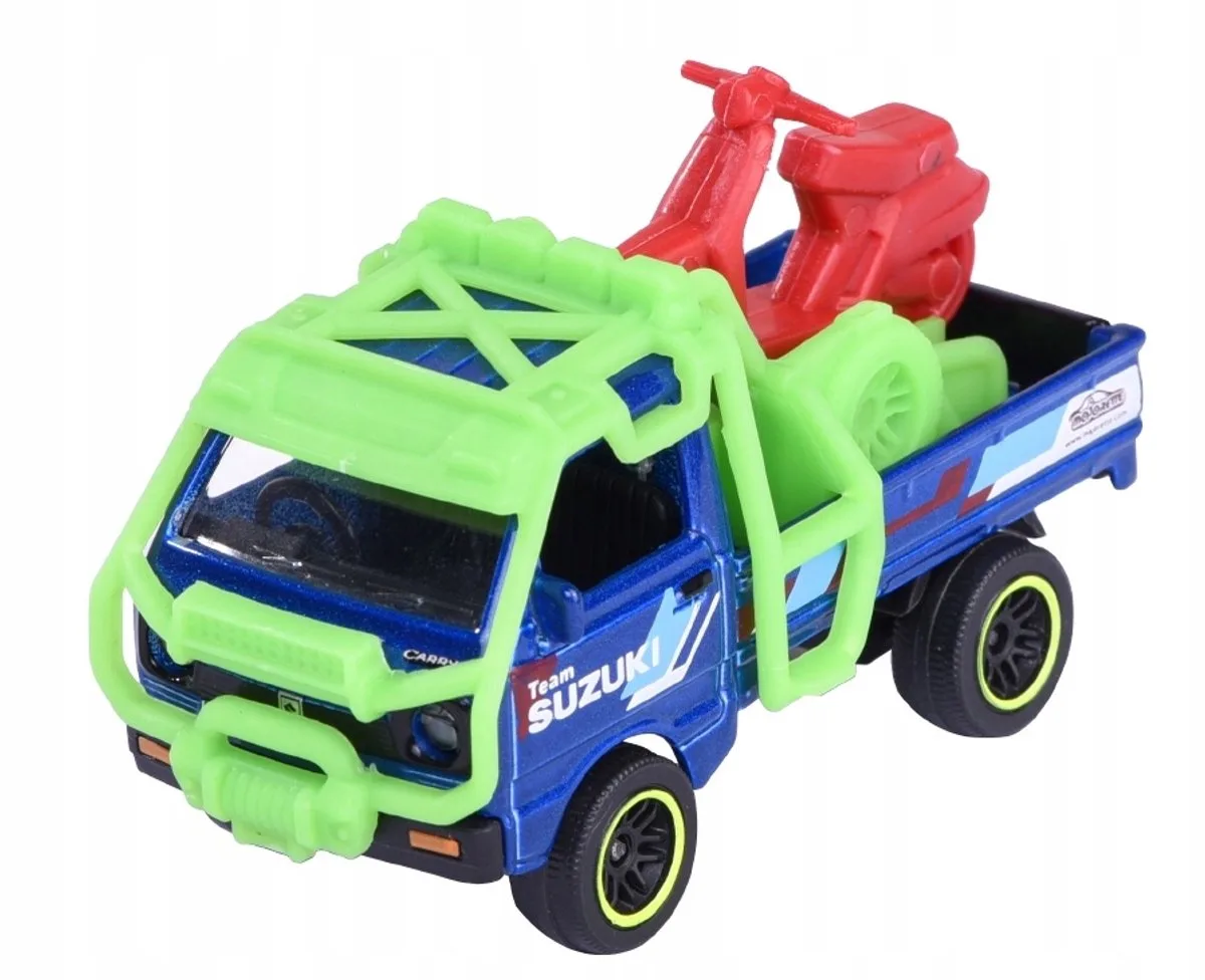 Suzuki Carry Japan Series 1:64 Metaal de Majorette en Bleu – photo du produit