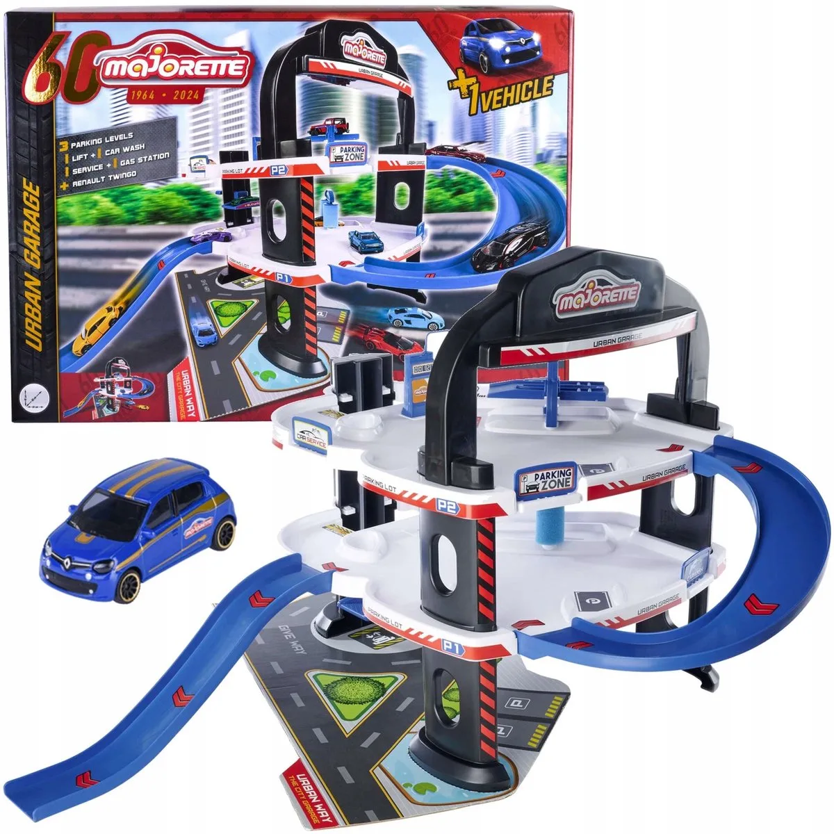 URBAN garage 60 jaar Anniversary van Majorette in Kleurloos – productfoto