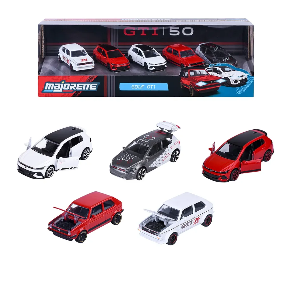 Voiture Volkswagen Golf Gti Giftpack 5 Unités de Majorette – photo du produit
