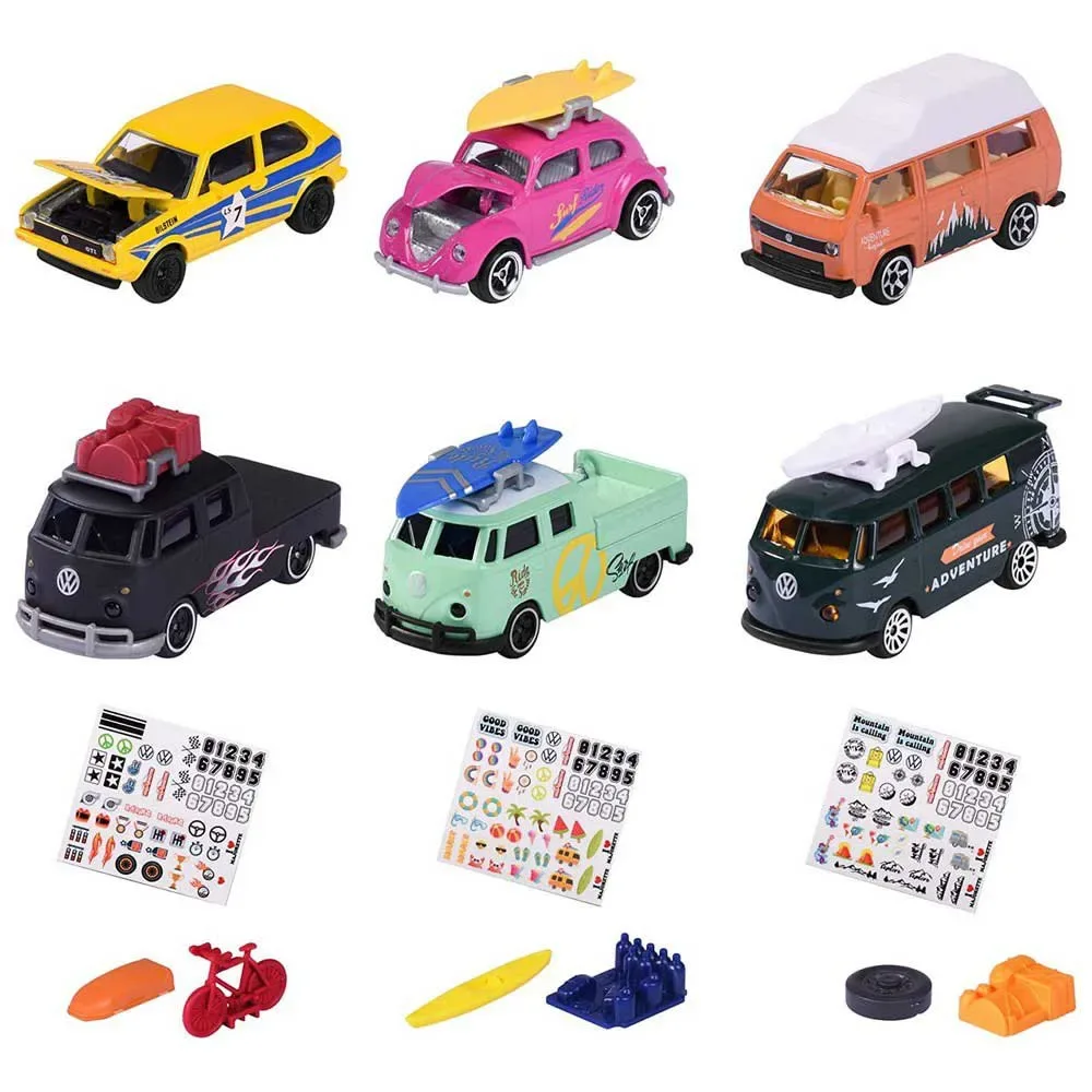 Volkswagen The Originals 3-sæt Assorteret 2 Stykker fra Majorette – produktbillede