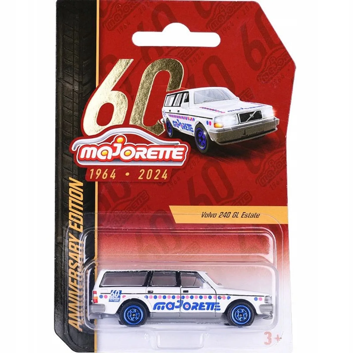 Volvo 240 GL Estate Jubileumeditie 1:64 fra Majorette – produktbillede
