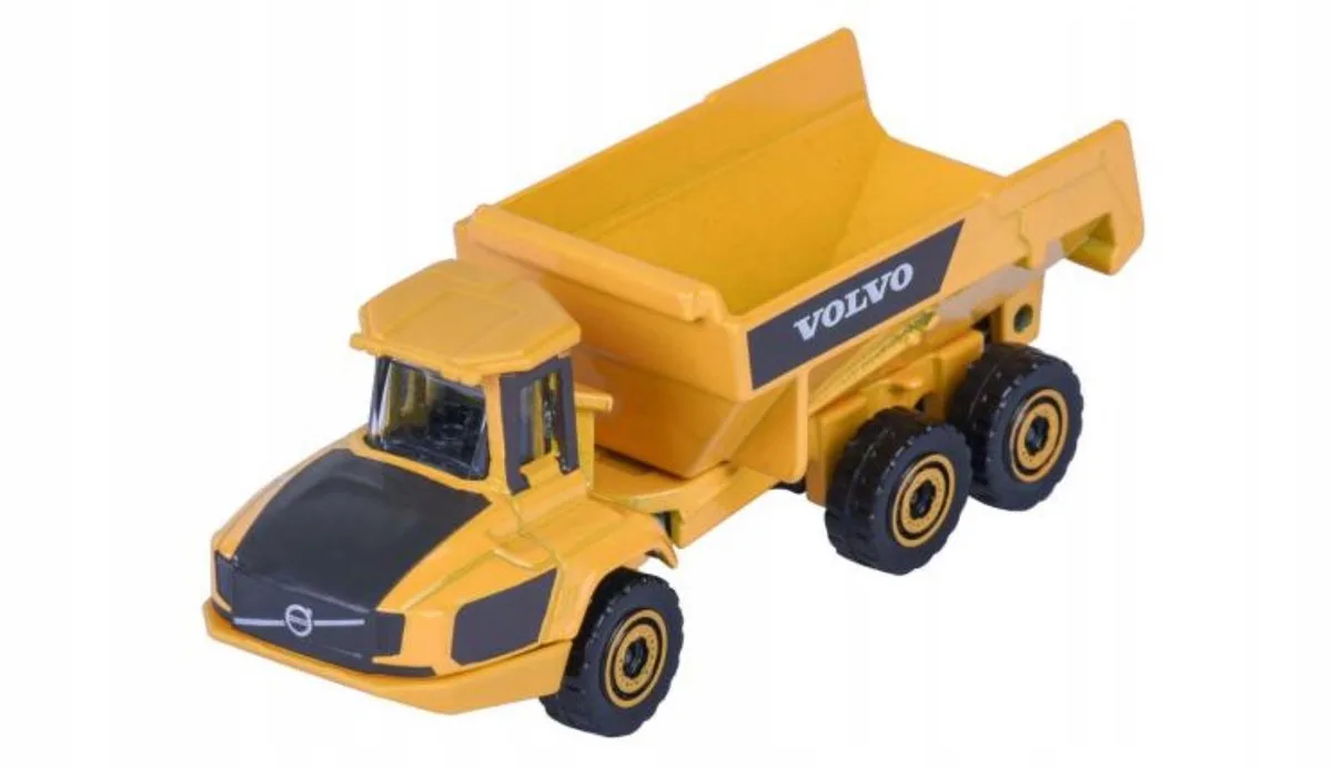 Volvo A60H Hauler Vrachtwagen 1:146 Metaal Geel van Majorette – productfoto