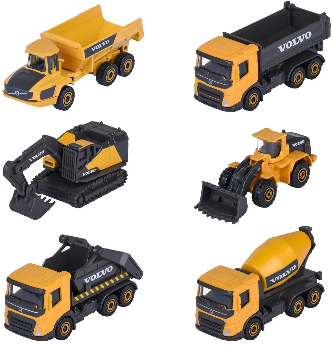 Volvo Construction 3 Pieces Set by Majorette in Multicolour – product photo