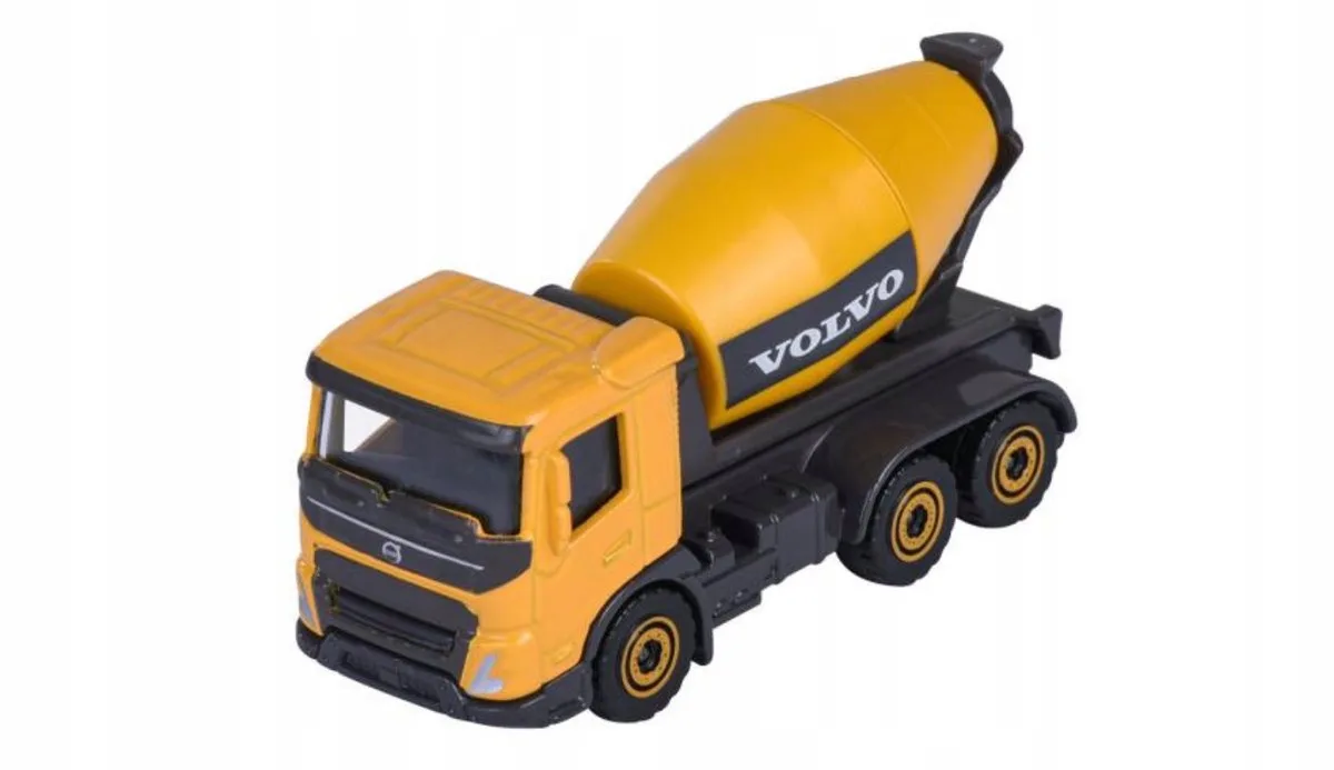 Volvo FMX Betonmixer Vrachtwagen Schaal 1:87 Metaal van Majorette – productfoto