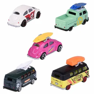 Vw The Originals Cadeaupakket 5 Volkswagen Voertuigen fra Majorette – produktbillede 1 af 6
