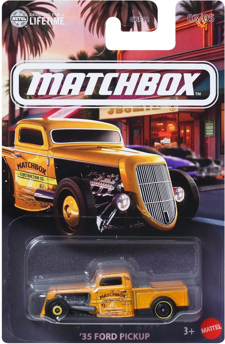 JCG49, Auto, 3 jaar, Metaal, Kunststof van Matchbox in Meerkleurig – productfoto