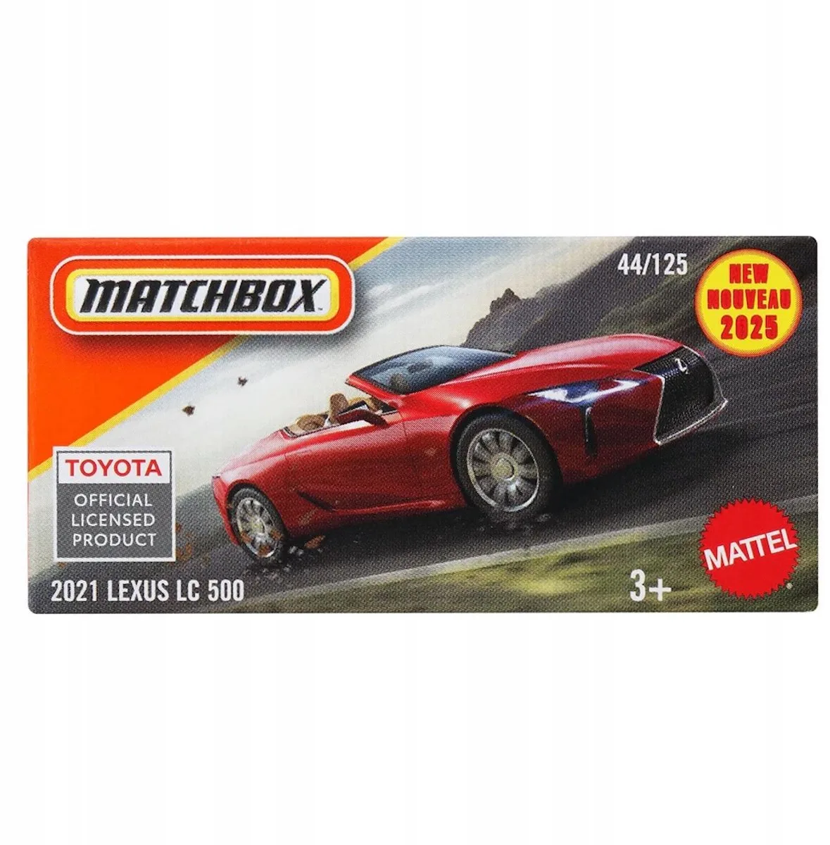 Matchbox 2021 Lexus LC 500 gegoten model auto - JBT96 de Matchbox en Rouge – photo du produit