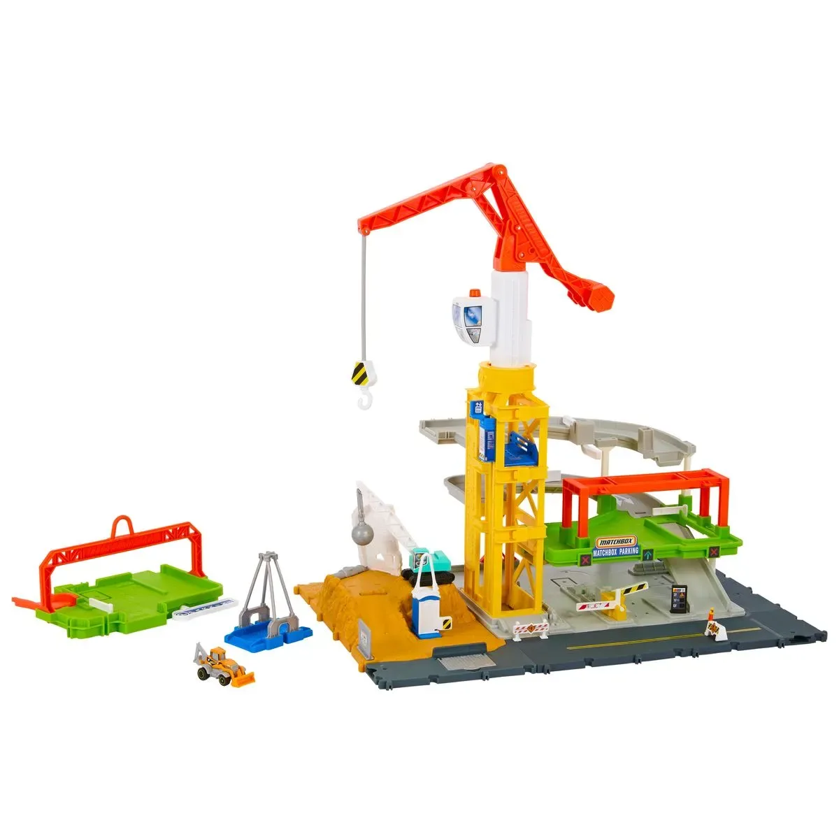 Mattel Matchbox Action Drivers Riesen Baustelle Spielset de Matchbox – photo du produit