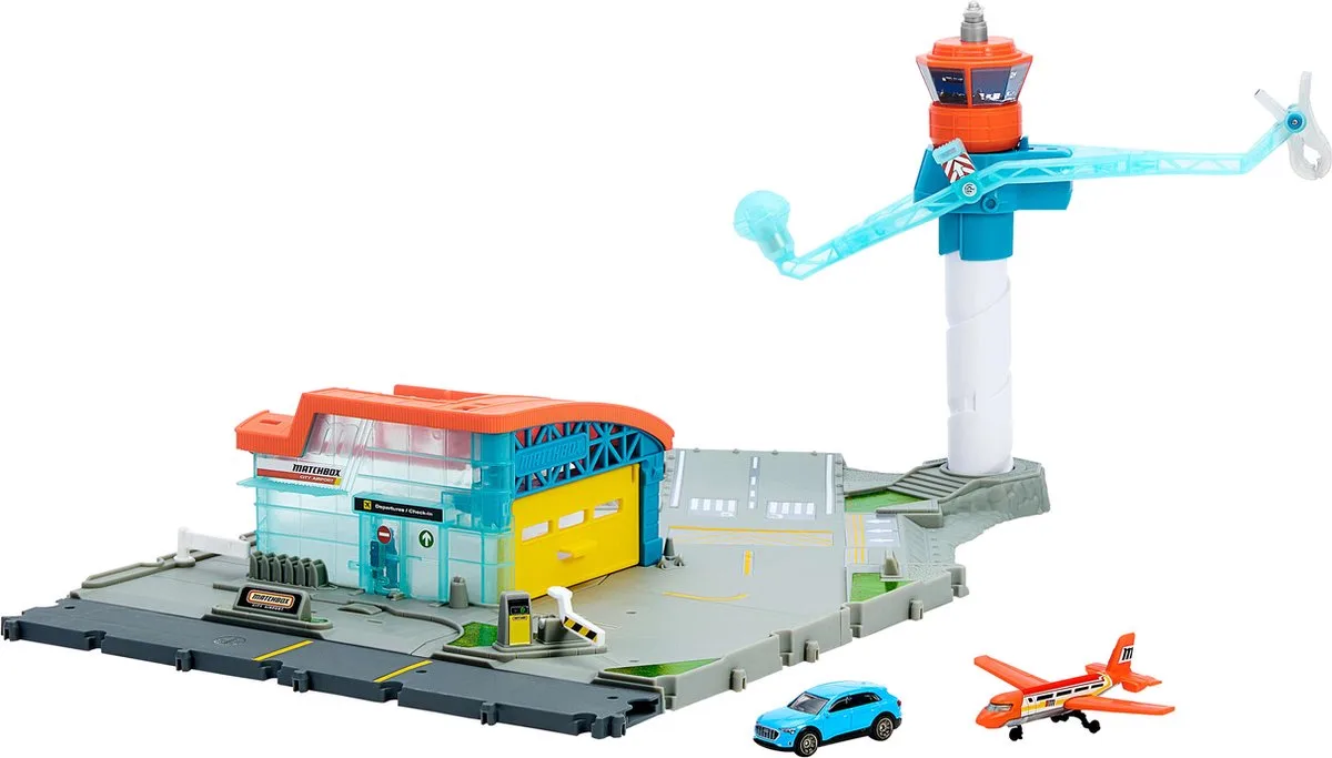 Vliegavontuur, speelset de Matchbox en Multicolore – photo du produit