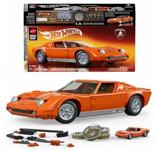 Spel MATTEL Hot Wheels Brick Shop Lamborghini Miura P400 SV van Mattel Games – productfoto 1 van 6