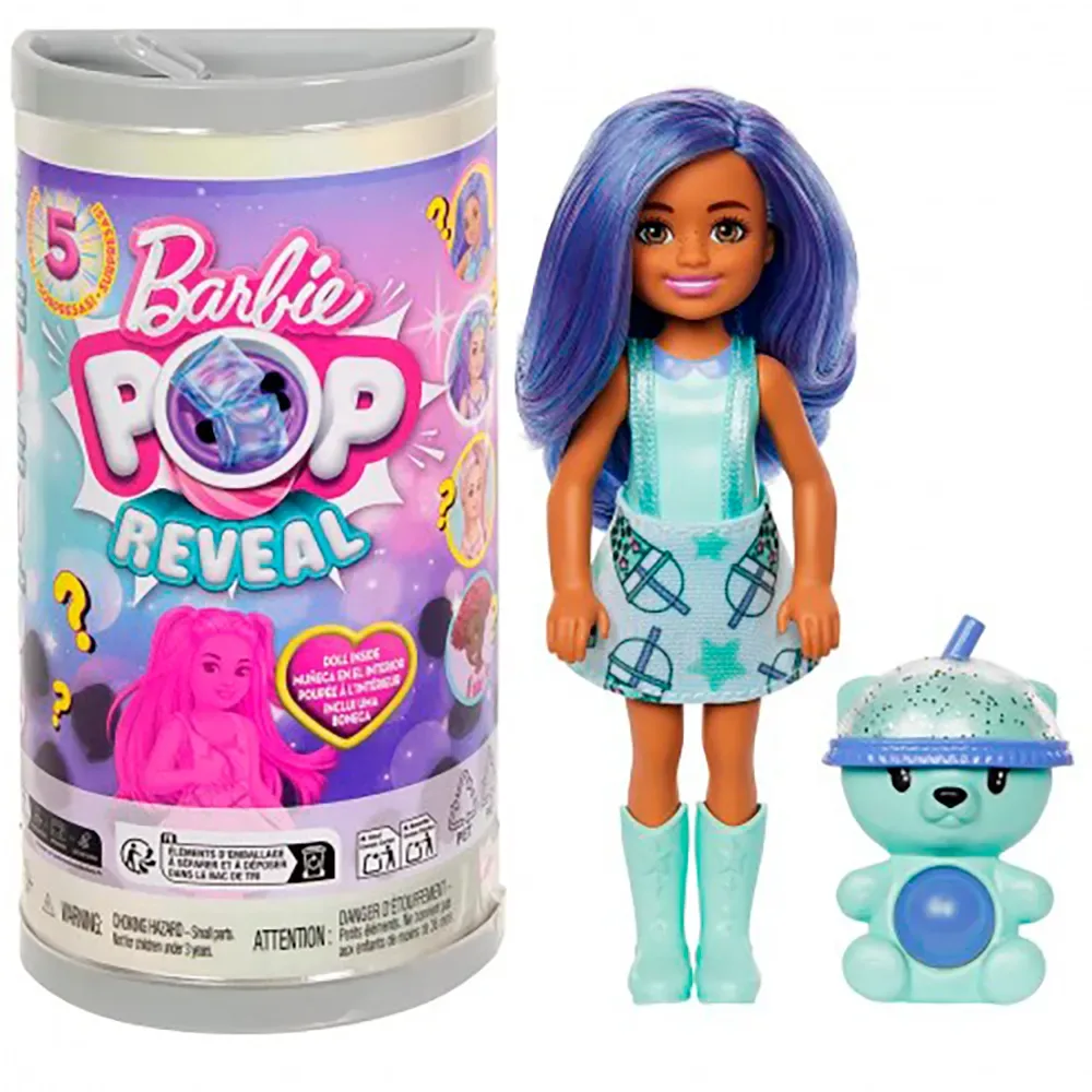 Barbie pop Chelsea Pop Reveal Bubble serie 4, modellen assorti van Mattel – productfoto