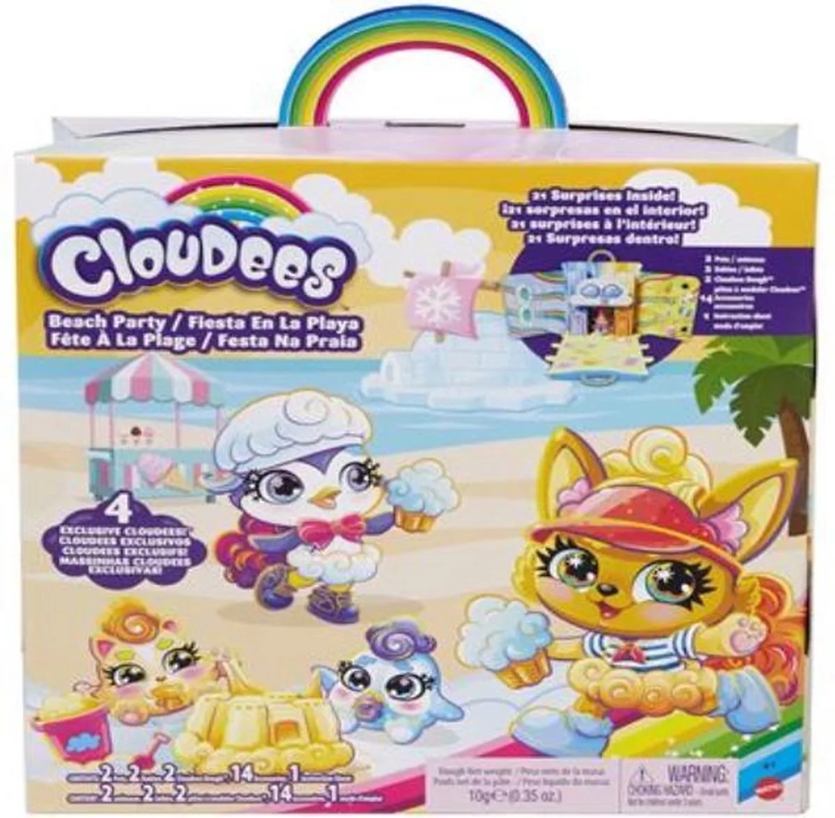 Cloudees Strandfeestje de Mattel en Multicolore – photo du produit