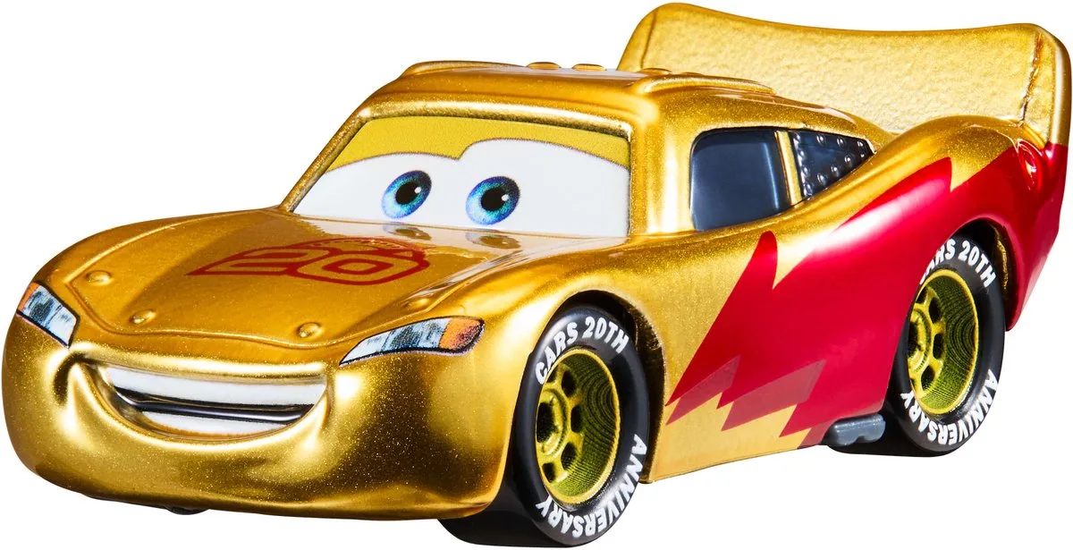 Disney and Pixar Cars 20th Anniversary Lightning McQueen by Mattel in Red – product photo