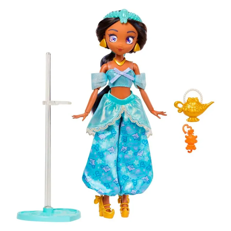 Disney Collector Prinses - Mangapop en accessoires - Beweegbaar en verzamelobject de Mattel en Jasmine – photo du produit 6 sur 6