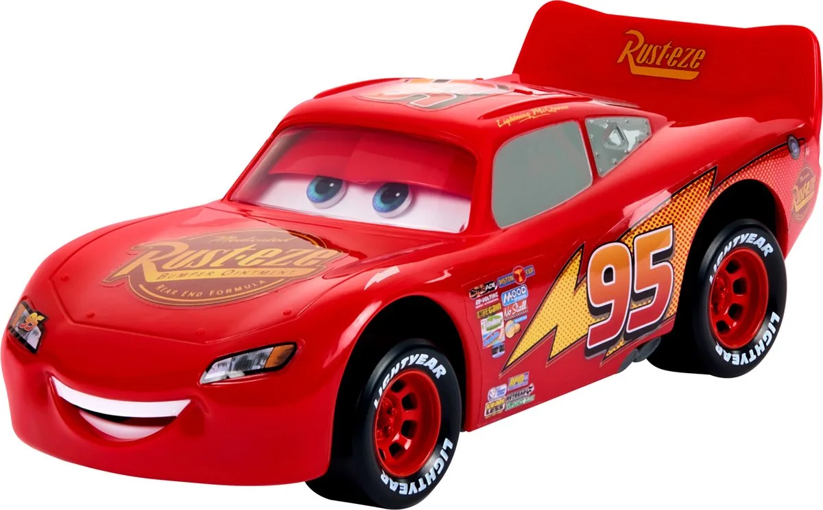 Disney en Pixar Cars Race Moving Moments Bliksem McQueen de Mattel en Rouge – photo du produit