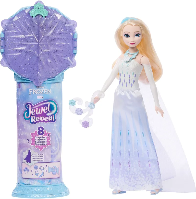 Disney Frozen Jewel Reveal - Modepop von Mattel in Elsa – Produktfoto 1 von 5