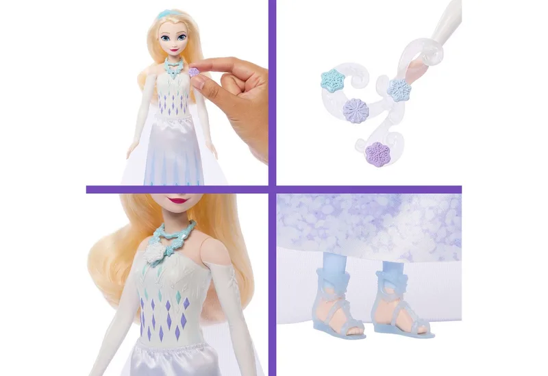 Disney Frozen Jewel Reveal - Modepop von Mattel in Elsa – Produktfoto 3 von 5