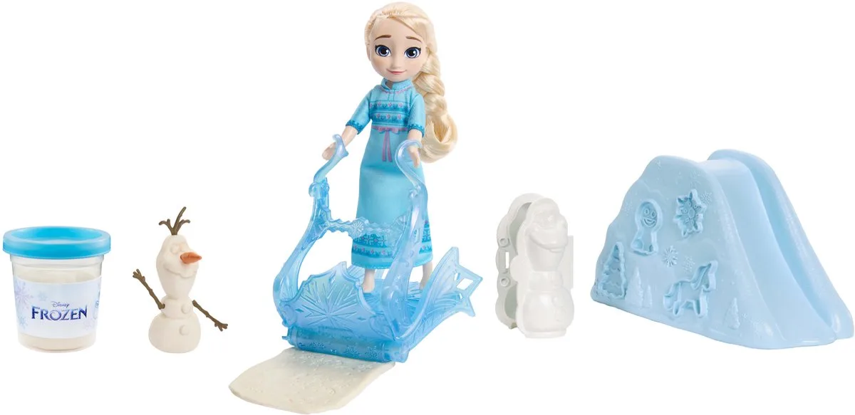 Disney Frozen Young Elsa's sneeuwspeeltuin by Mattel in Multicolour – product photo