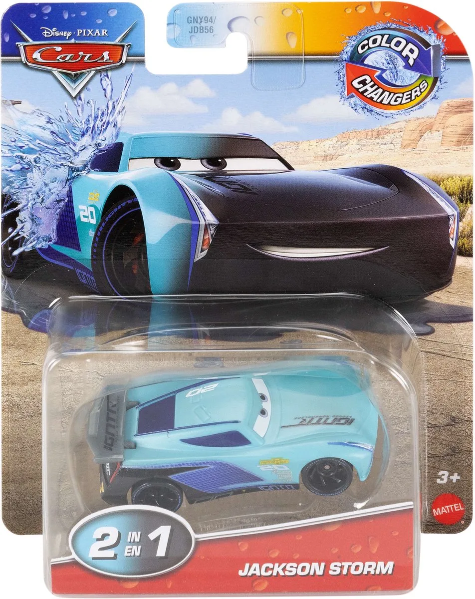 Disney Pixar Cars Color Changers Jackson Storm by Mattel in Multicolour – product photo