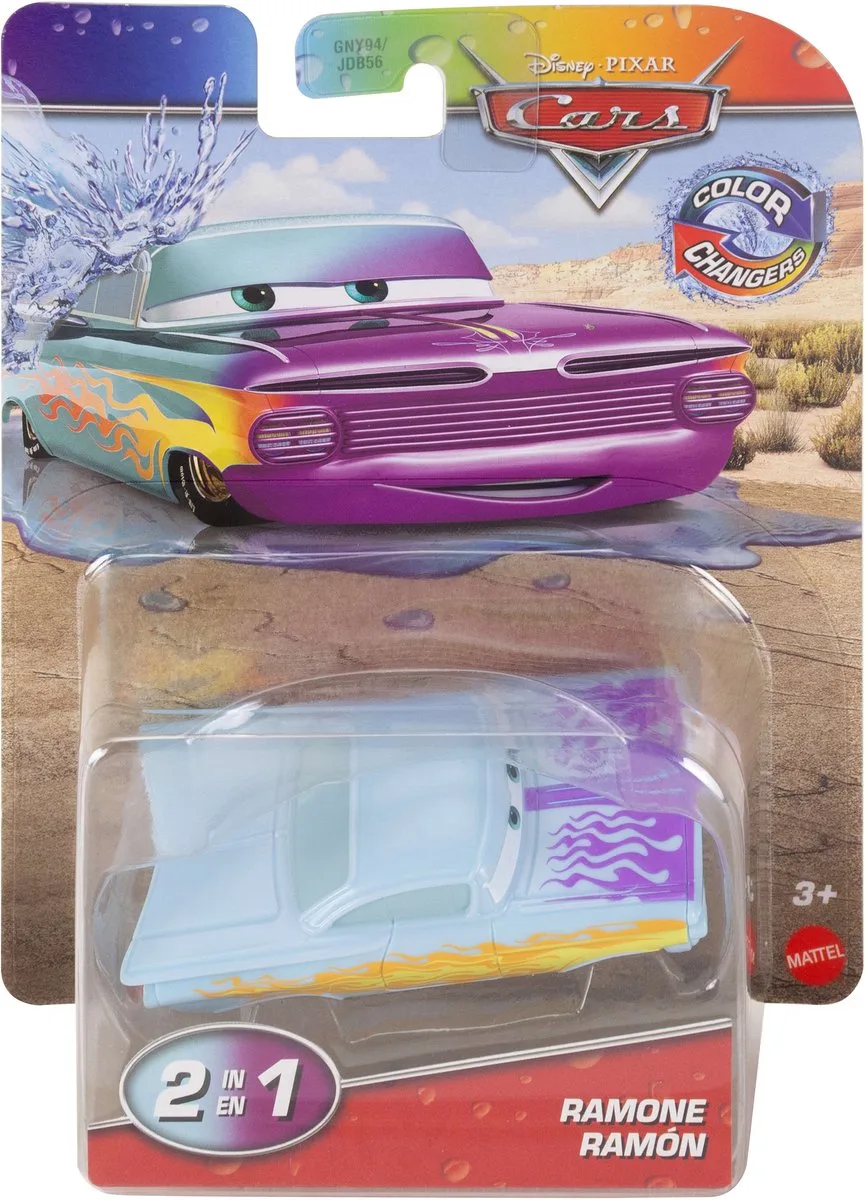 Disney Pixar Cars Disney and Pixar Cars On The Road Color Changers ,Ramone, Auto, 3 jaar, Metaal, Kunststof de Mattel en Multicolore – photo du produit