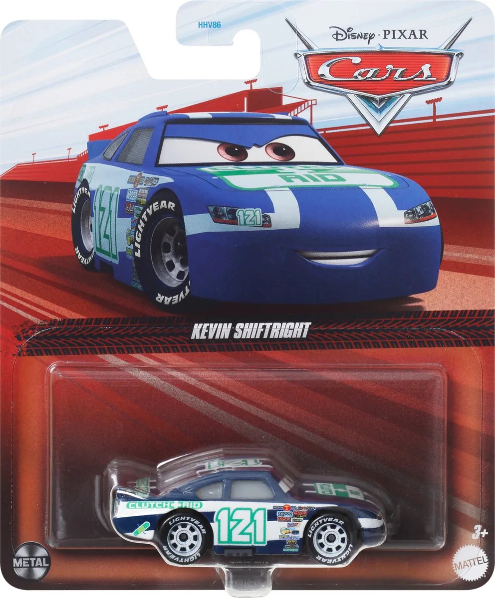 Disney Pixar Cars Kevin Shiftright van Mattel in Blauw – productfoto