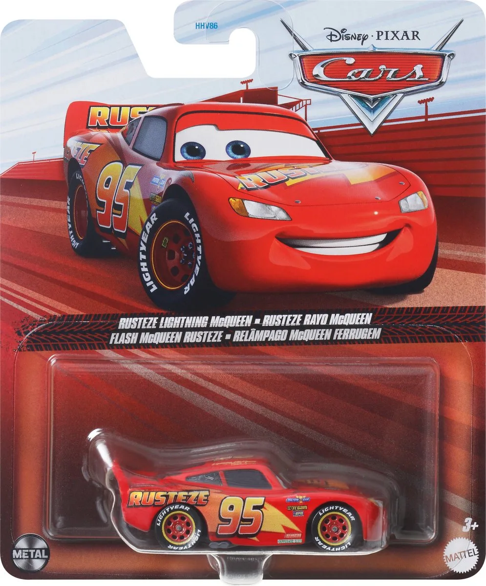 Disney Pixar Cars Lightning McQueen från Mattel i Flerfärgad, Röd – produktbild