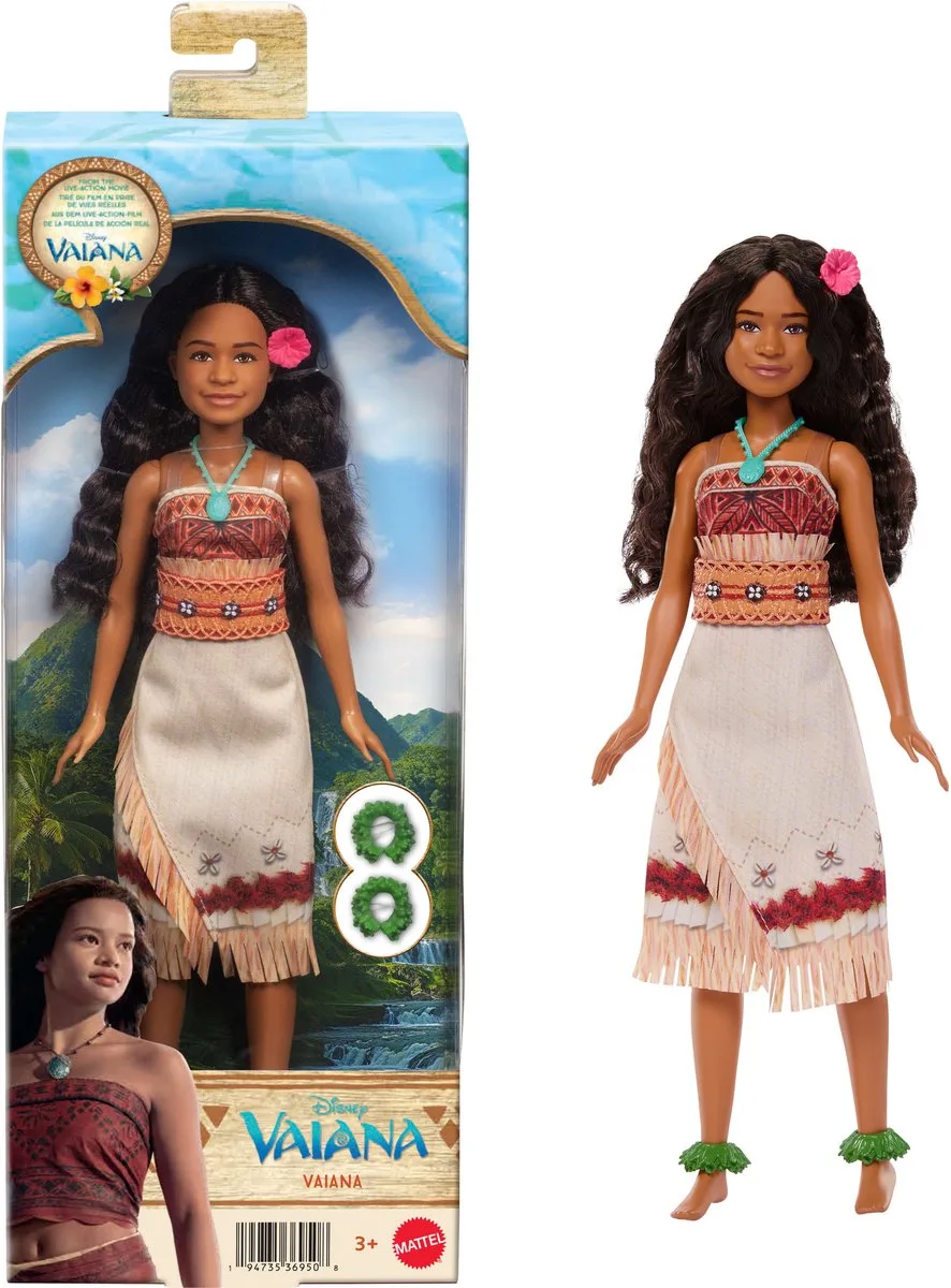 Disney Moana Poupée Fd Canon Core de Mattel en Vaiana – photo du produit