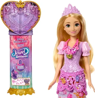 Disney Princess Jewel Reveal - Modepop fra Mattel i Rapunzel – produktbillede 1 af 6