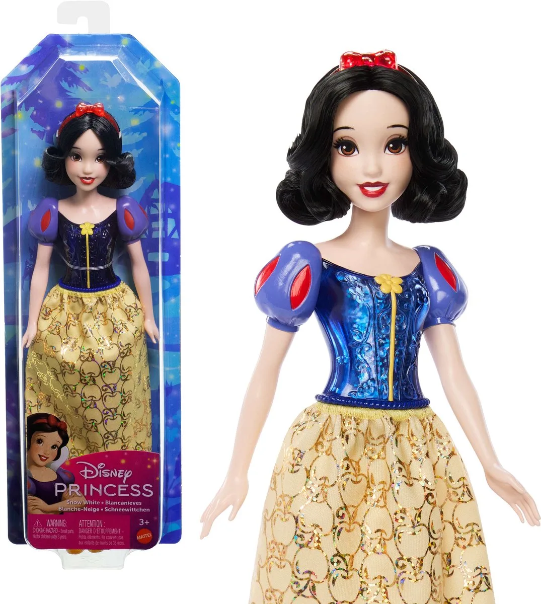 Disney Princess - Prinsessen pop - Prinses från Mattel i Sneeuwwitje – produktbild